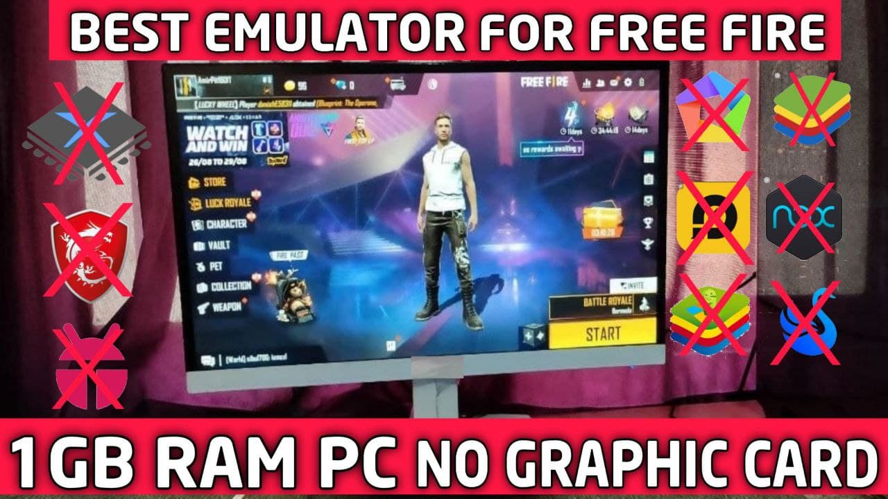 best android emulator for 1gb ram pc