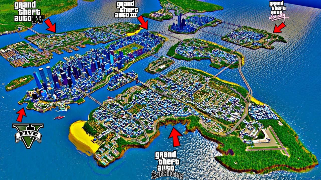 This GTA Mod Stitches the Maps of San Andreas, Vice City and GTA III Into  One Huge Playground: Here's How to Download - MySmartPrice